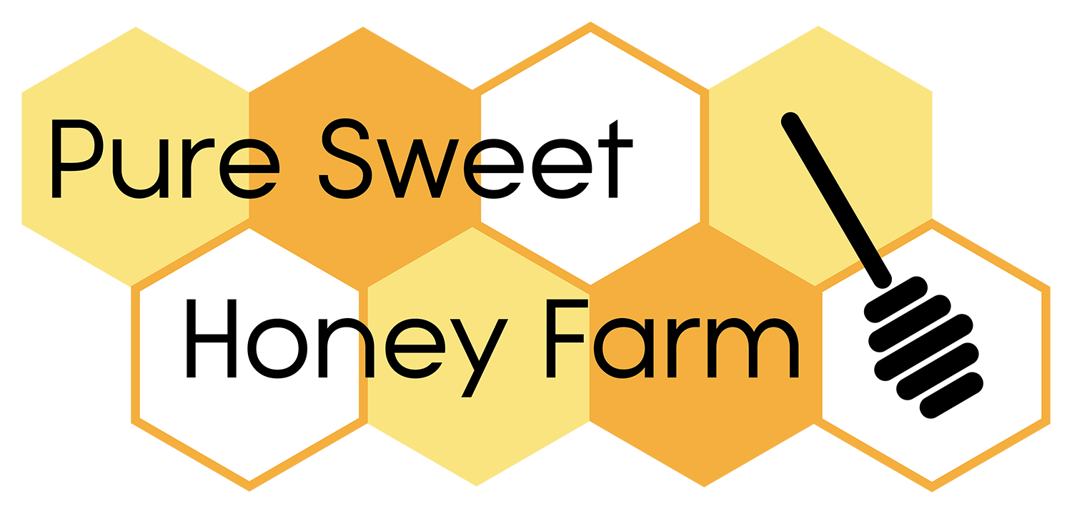 Pure Sweet Honey Farm Logo